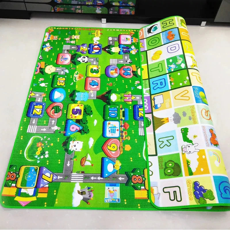 Double sided play mat