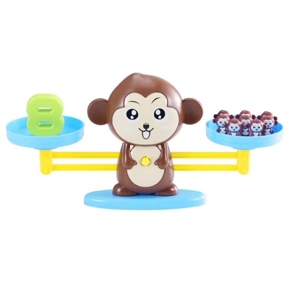 Educational Math Digital Monkey Balance