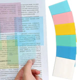 Transparent Waterproof and Traceable Sticky Notes